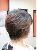 くせ毛ショート