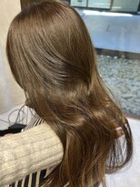 シティ(CITY) ベージュカラー レイヤーカット ブリーチなし