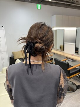 ジーニー 横浜(giinii) ヘアセット_カチモリアレンジ