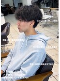 無造作シャドウマッシュパーマ大宮メンズカットパーマ美容室