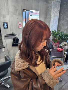 コワファーストナガサキシャンプーボーイ(COIFF1RST NAGASAKI SHAMPOO BOY) 長崎　顔周り/レイヤーカット/韓国