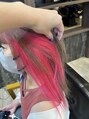 アグ ヘアー リブレ 都城店(Agu hair libre) ポイント的に入れたカラーアレンジは最高に可愛いですよ☆