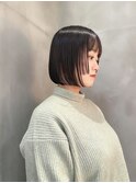姫カットレイヤー/パツッとボブ