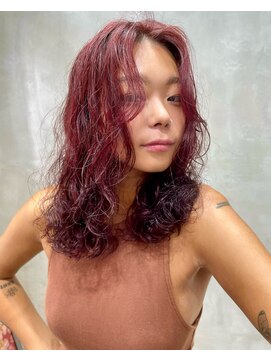 ザ パス(the path) 人気の暖色パーマヘア