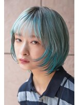 カライング(ing) 大人可愛いマッシュショートボブウルフカット◎30代40代50代60代