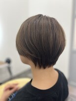 テーラヘアー 板橋店(TELA HAIR)&nbsp;ハンサムショート×ベージュ