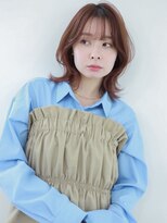 テトテ 天王寺店(tetote)&nbsp;【tetote天王寺】オレンジベージュ×くびれヘア