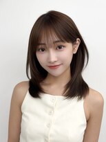 アマトウキョウスマートサロン(AMA TOKYO×Smart Salon)&nbsp;くびれレイヤー/顔まわりカット/くびれ巻き/レイヤーカット