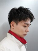 メンズスパイキーショート短髪ビジネス八王子