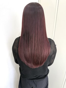 ボクノ 6号店 大橋(bokuno) 【 chika 】髪質改善矯正 / 髪質改善カラー / ラベンダーピンク