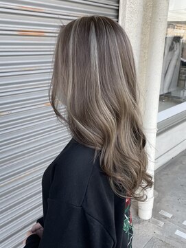 ユニカ オレ(UNIKA ore) コントラストハイライトミルクティーベージュ