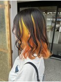 【林】Orange×Yellow デザインカラー