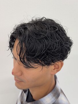 ビカムメンズヘアー 栄店(become men's hair) ルーズパーマ/シャドウパーマ/センターパート
