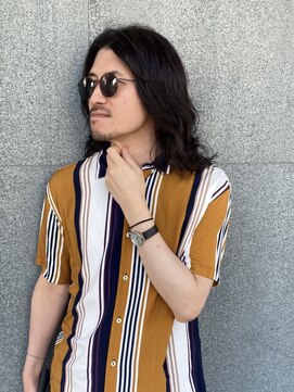 メンズ クーヘアー(Men's coohair) メンズロング/ゆるカジスパイラルパーマ