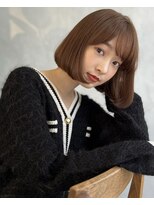 コート 表参道(Cote)&nbsp;美髪大人ボブくびれショートまとまる艶グレージュココア