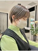 丸みショート/ショートボブ/大人ショートボブ/30代40代50代