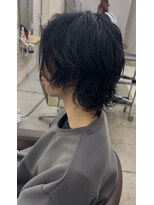 ヘアサロン キュー(hair salon Q) ウルフニュアンスパーマ