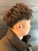 ソフトモヒカン ベリーショート ツーブロック カジュアル 20代