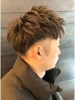 ディスイズバーバーフォース(THIS IS BARBER 4th)&nbsp;ソフトモヒカン ベリーショート ツーブロック カジュアル 20代