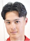 メンズカットバーバースタイルパーマN2