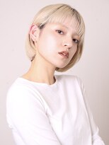 バーニー(BARNEY)&nbsp;イメチェン似合わせカットハイトーンクールショートボブ0304