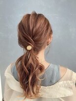 ニド(Nido.) 【大分市】大人可愛いルーズポニーアレンジ