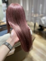 パプスドコワフュール 甲子園口店(Pap's de coiffeur)&nbsp;西宮美容室/甲子園口美容室/パプス甲子園口/ピンクベージュ