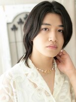 モッズヘアメン 札幌月寒店(mod's hair men) 20代30代伸ばしかけアッシュブラックウルフショートm札幌月寒