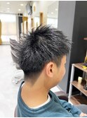 メンズツーブロックショート　【メンズカット/メンズヘア】