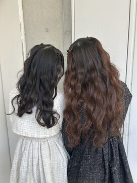スタジオカラー(Studio Color) 編み上げハーフツイン