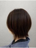 《ai》くびれレイヤー/ミルクティーブロンド/くびれボブ/大宮