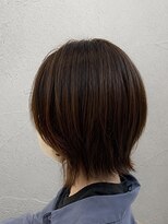 エルズ 大宮店(ailes) 《ai》くびれレイヤー/ミルクティーブロンド/くびれボブ/大宮