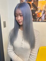 ジュール 池袋(Joule)&nbsp;透明感たっぷり♪ペールブルーでつくるハイトーンカラー◎