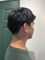リリーコナー 武蔵小杉(LilyConnor) MEN’S HAIR/波巻きツイストスパイラル/リバースセンターパート