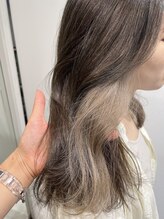 大人気のデザイン《インナーカラー》ケアブリーチの取り扱いもございます☆