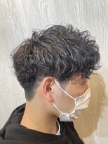 テーラヘアー 北越谷店(TELA HAIR)&nbsp;ハードに固めたカジュアルパーマ♪
