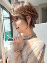 アフロート トウキョウ(AFLOAT TOKYO)&nbsp;似合わせショート30代40代50代前下がり小顔銀座丸顔面長黒髪ボブ