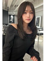 ランズ アネックス 梅田(LANDS ANNEX)&nbsp;前髪ありレイヤーカット 【大阪 梅田】