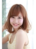 大人可愛いCカールストカールワイドバング（縮毛矯正＆デジパ）