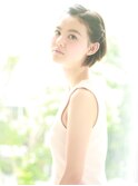 [K-two銀座]デコ出しねじりアレンジ夏のヘアアレンジ
