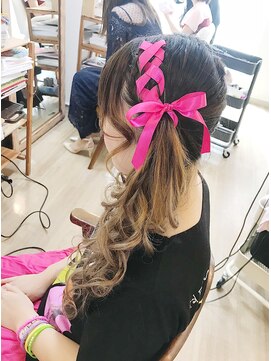 ロカット サロン(Roquat Salon) テゴツインアレンジ【ヘアアレンジ　立川/立川南/八王子/袴】