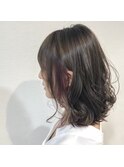 【Comado】インナーカラー×ハイライト×ベリーピンク