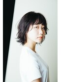 夏に向けて軽やかレイヤーボブ　結べるボブ　顔回りレイヤー