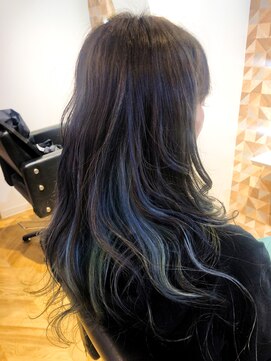 カラン(hair design Kraan) inner color