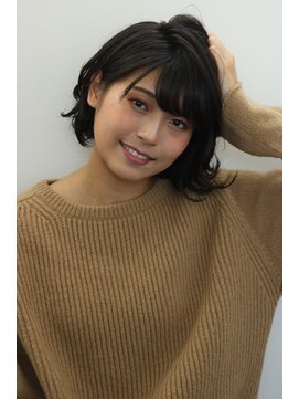 ブリーチ ラボ エーアイ 原宿店(BLEACH LABO Ai) 20代30代40代50代 色っぽふんわりショートの重軽ウェーブヘア♪