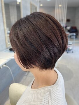 シャルムヘアー(charme hair) ピンクベージュショート