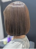 ブロー無し×アイロン無し×ハンドブローのみ