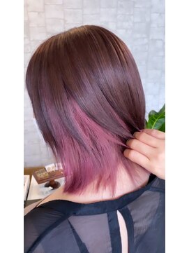 オーシャンシェリー(Ocean Sherry) ピンク系のインナーカラー