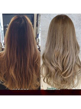 アフロート ギンザ(AFLOAT GINZA) 透明感ハイライトカラー