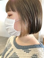 エント(ent) インナーカラー ホワイトベージュ